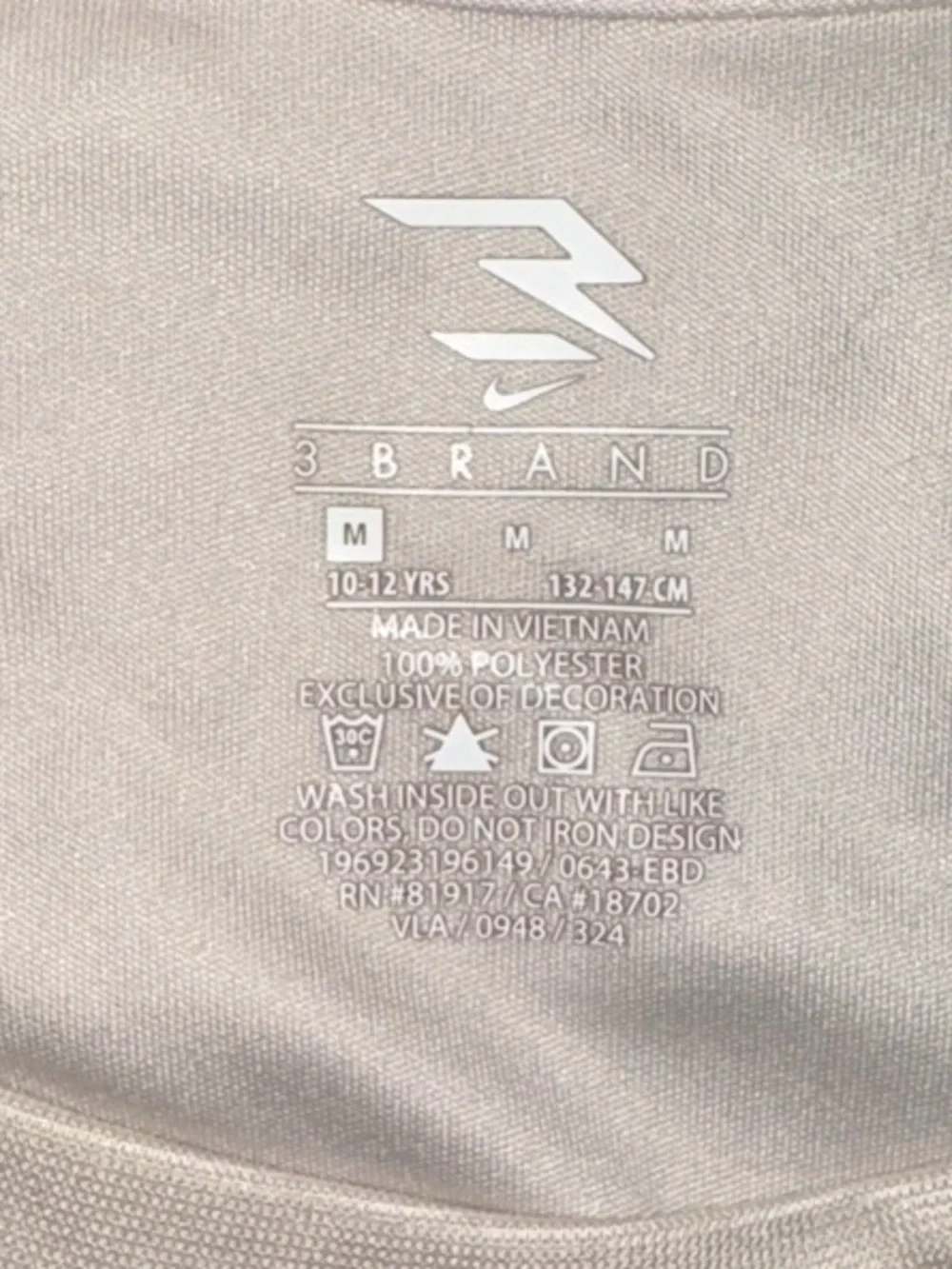 Nike kids dri